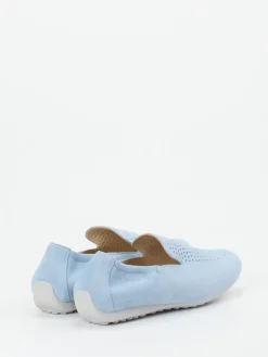 – Komfort-Slipper aus Veloursleder hell*Semler Best