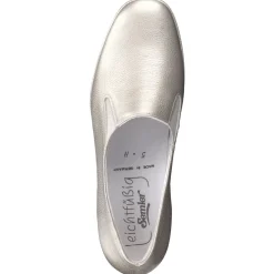 – Komfort-Slipper aus Metallicleder*Semler Sale