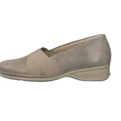 Damen Semler – Komfort-Slipper aus Metallicleder