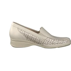 Damen Semler – Komfort-Slipper aus Kalbleder Flechtoptik