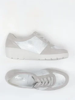 – Komfort-Sneaker aus Veloursleder*Semler Sale