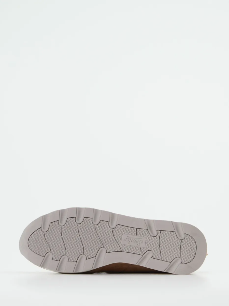 Damen Semler – Komfort-Sneaker aus Veloursleder cognac