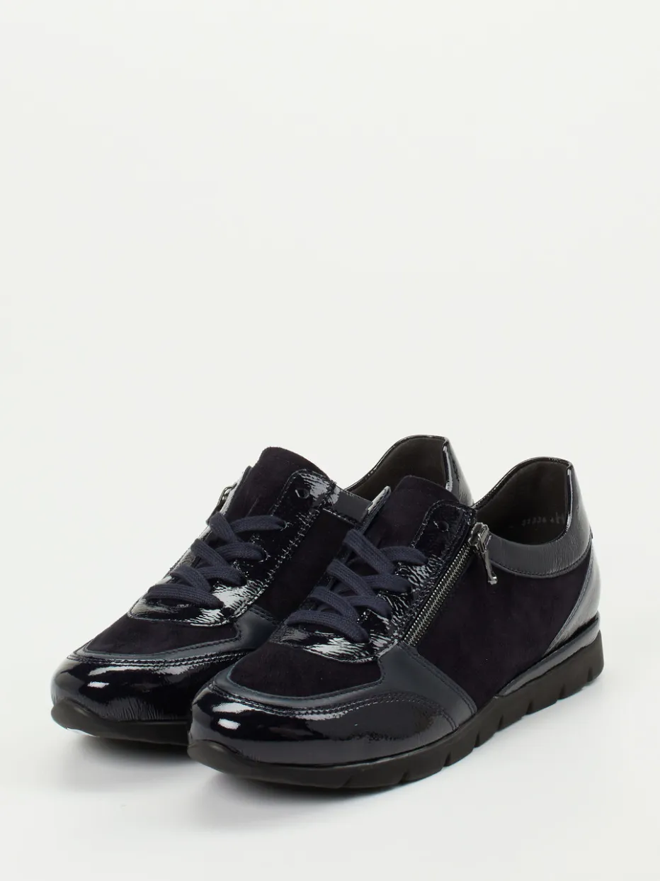 – Komfort-Sneaker aus Veloursleder Dunkel*Semler Hot