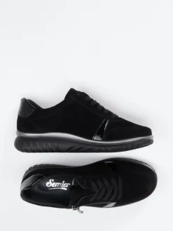 – Komfort-Sneaker aus Veloursleder*Semler Outlet