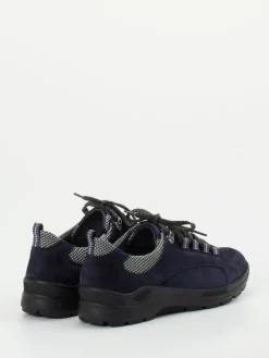 Damen Semler – Komfort-Sneaker aus Veloursleder Dunkel