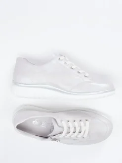 – Komfort-Sneaker aus Kalbleder hell*Semler Sale