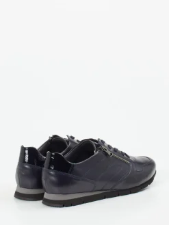 Damen Semler – Komfort-Sneaker aus Kalbleder dunkel