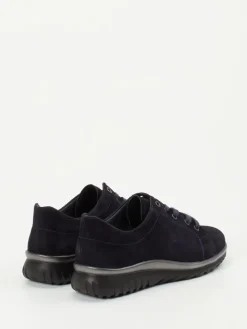 Damen Semler – Komfort-Sneaker aus Veloursleder Dunkel