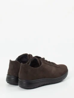 – Komfort-Sneaker aus Veloursleder Dunkel*Semler