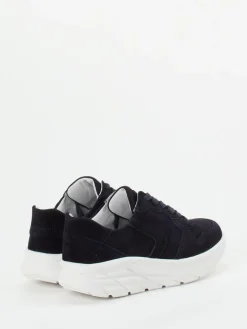 Damen Semler – Komfort-Sneaker aus Veloursleder Dunkel