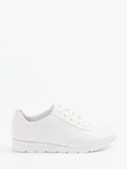 Damen Semler – Komfort-Sneaker aus Kalbleder Offwhite