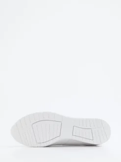 Damen Semler – Komfort-Sneaker aus Kalbleder -silber