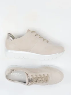 – Komfort-Sneaker aus Veloursleder*Semler Discount