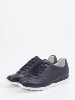 – Komfort-Sneaker aus Kalbleder Dunkel*Semler Discount