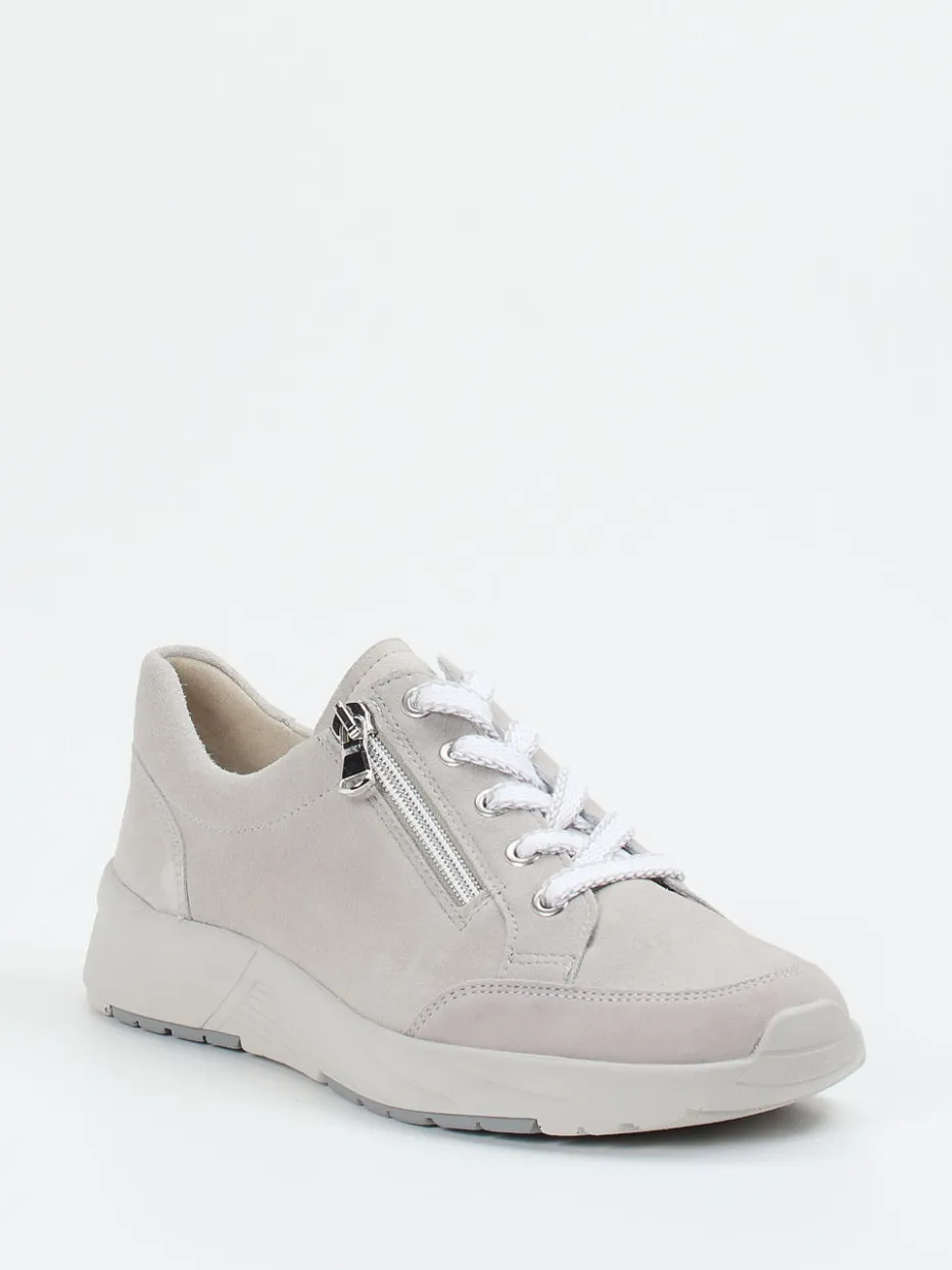 – Komfort-Sneaker aus Veloursleder hell*Semler Clearance