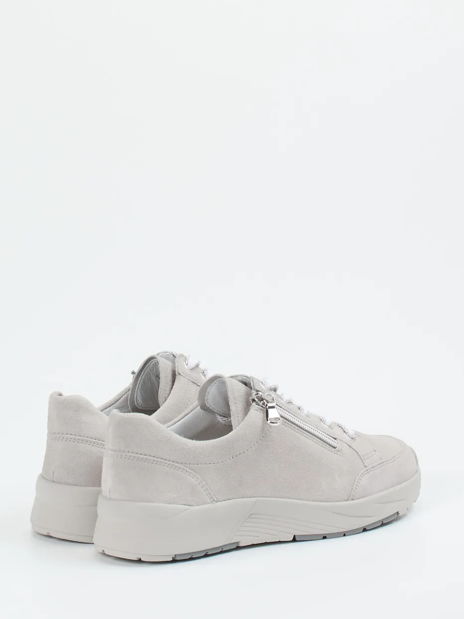 – Komfort-Sneaker aus Veloursleder hell*Semler Clearance