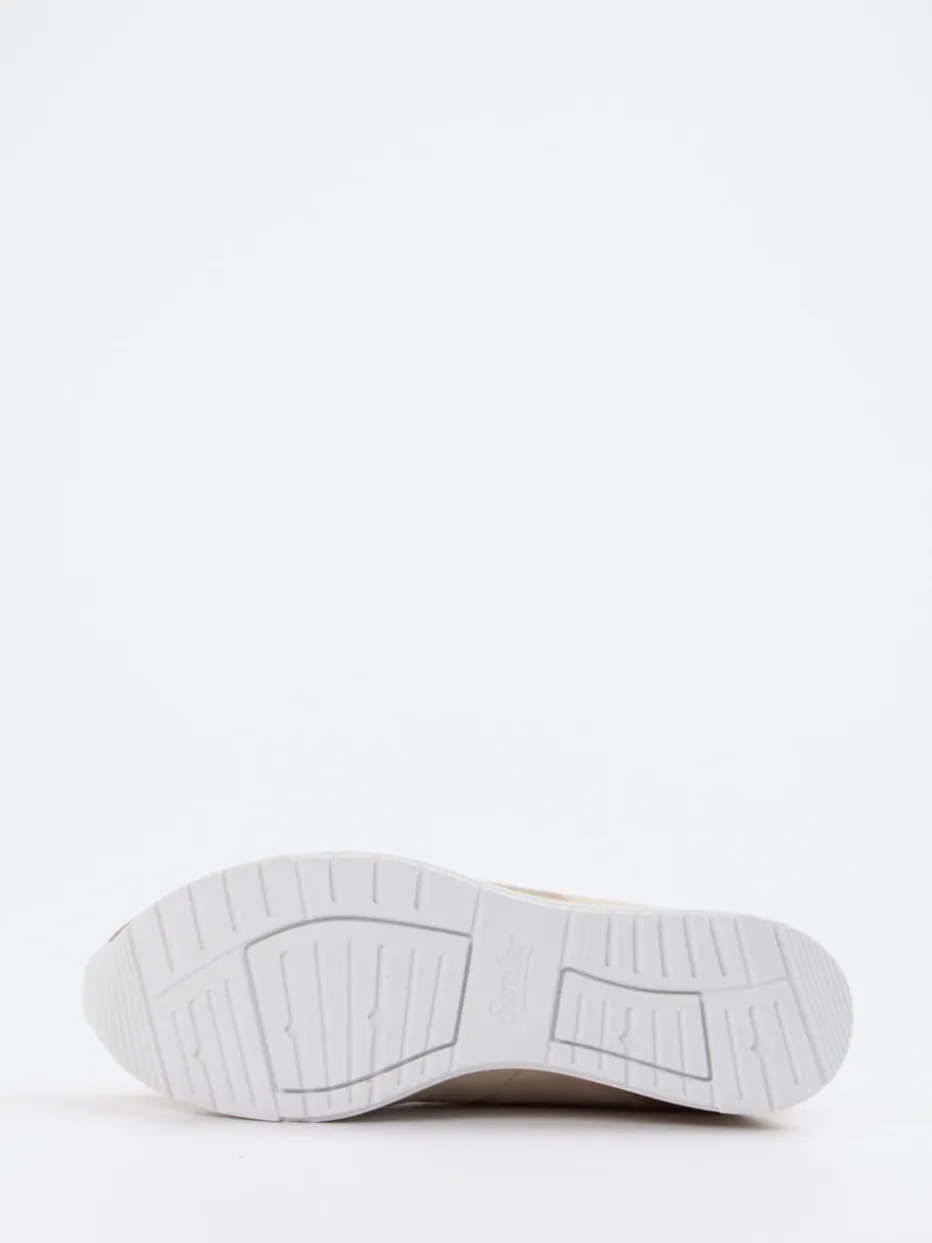 Damen Semler – Komfort-Sneaker aus Veloursleder champagner