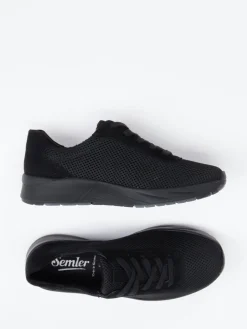 – Komfort-Sneaker aus Velour/Textil*Semler Discount