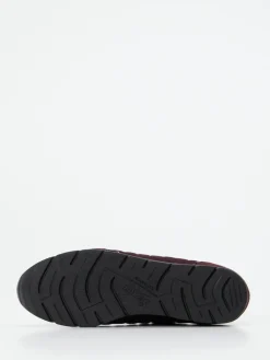 Damen Semler – Komfort-Sneaker aus Veloursleder bordeaux