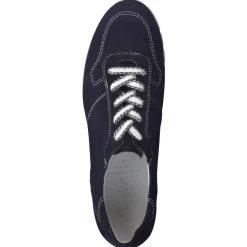 Damen Semler – Komfort-Sneaker aus Veloursleder Dunkel