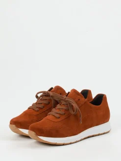 – Komfort-Sneaker aus Veloursleder rost*Semler Discount