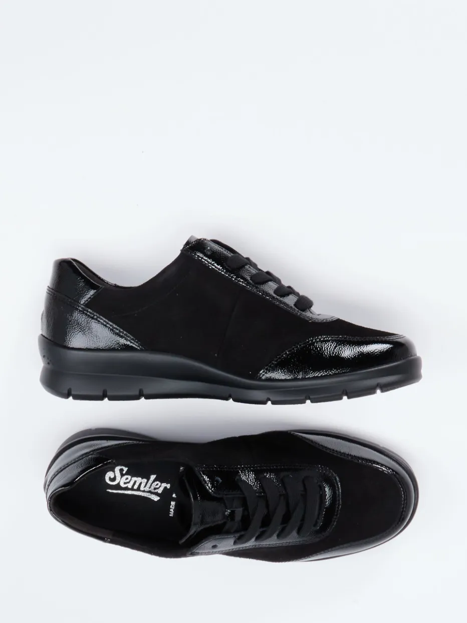 – Komfort-Sneaker aus Veloursleder*Semler New