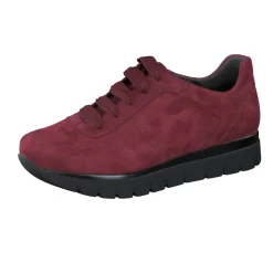 – Komfort-Sneaker aus Veloursleder bordeaux*Semler New