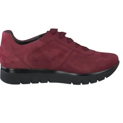 – Komfort-Sneaker aus Veloursleder bordeaux*Semler New