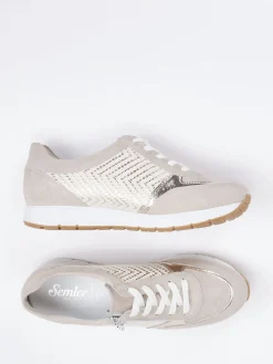 – Komfort-Sneaker aus Veloursleder*Semler Online