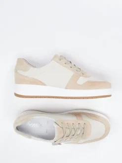 – Komfort-Sneaker aus Velourleder und Leder*Semler