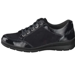 – Komfort-Sneaker aus Lackleder und Veloursleder*Semler Best