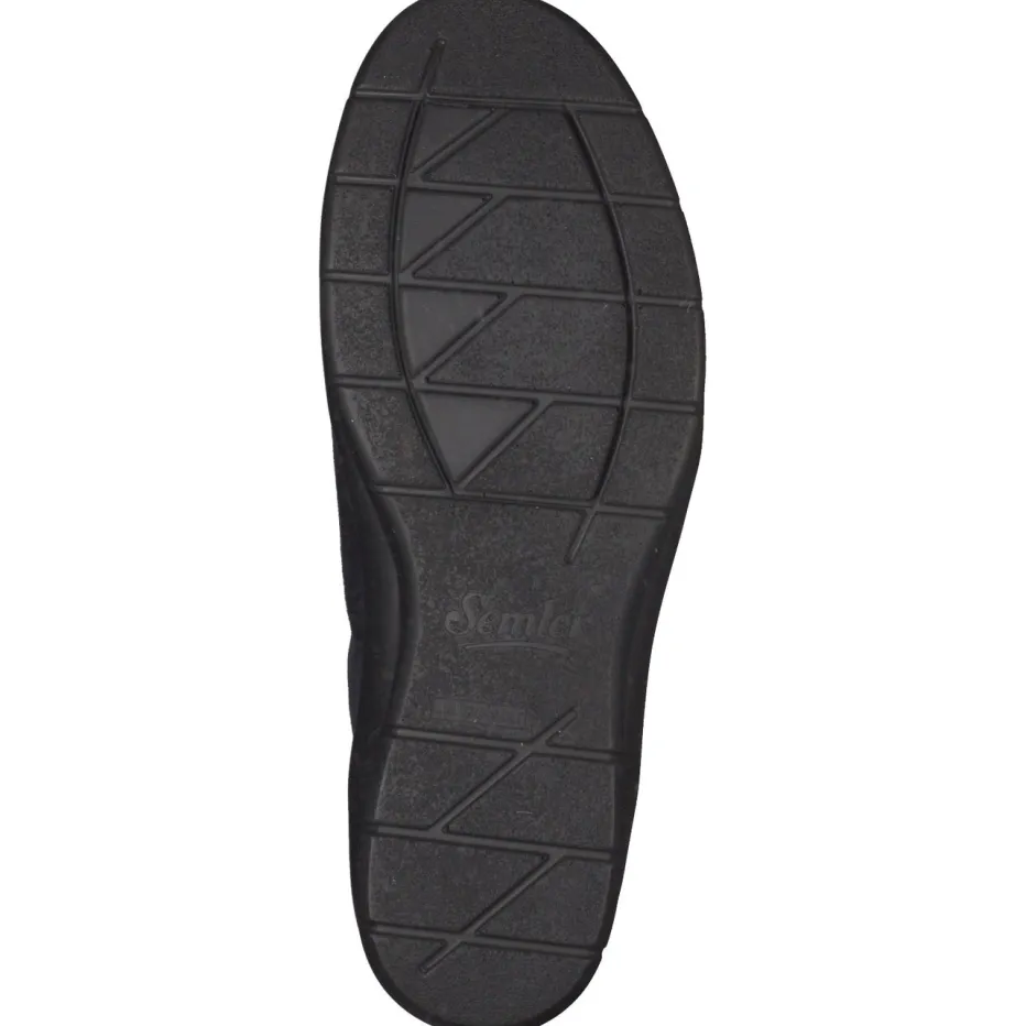 – Komfort-Sneaker aus Lackleder und Veloursleder*Semler Best