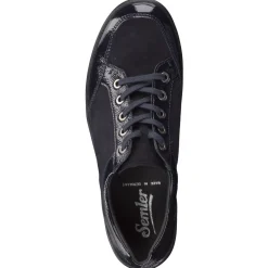 – Komfort-Sneaker aus Lackleder und Veloursleder*Semler Best