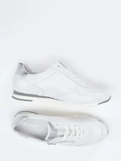 Damen Semler – Komfort-Sneaker aus Kalbleder Offwhite