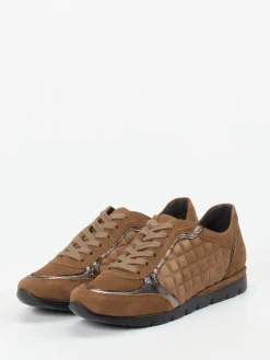 – Komfort-Sneaker aus Veloursleder cognac*Semler Online