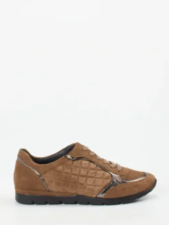 – Komfort-Sneaker aus Veloursleder cognac*Semler Online