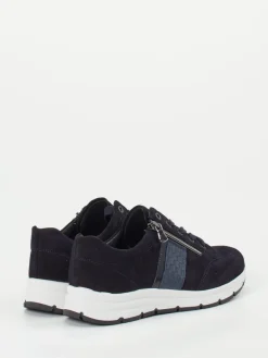 – Komfort-Sneaker aus Veloursleder dunkel*Semler