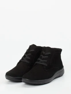 – Komfort-Stiefelette aus Veloursleder*Semler Clearance