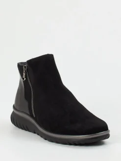 – Komfort-Stiefelette aus Veloursleder*Semler