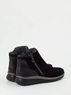 – Komfort-Stiefelette aus Veloursleder*Semler