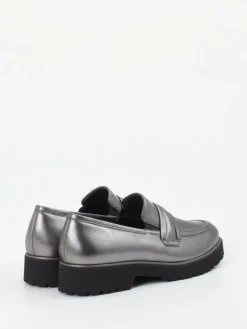 Damen Semler – Loafer aus Metallicleder in