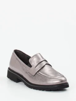 Damen Semler – Loafer aus Metallicleder farben