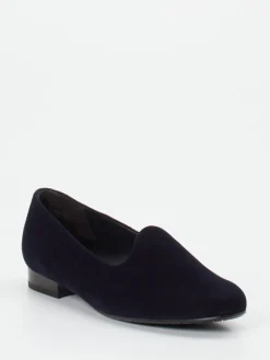 – Loafer aus Veloursleder in Dunkel*Semler New