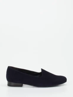 – Loafer aus Veloursleder in Dunkel*Semler New