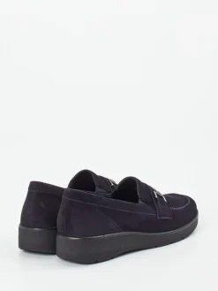 – Loafer aus Veloursleder Dunkel*Semler New