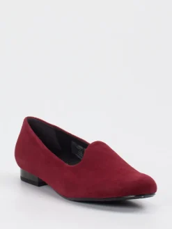 – Loafer aus Veloursleder in Bordeaux*Semler Discount