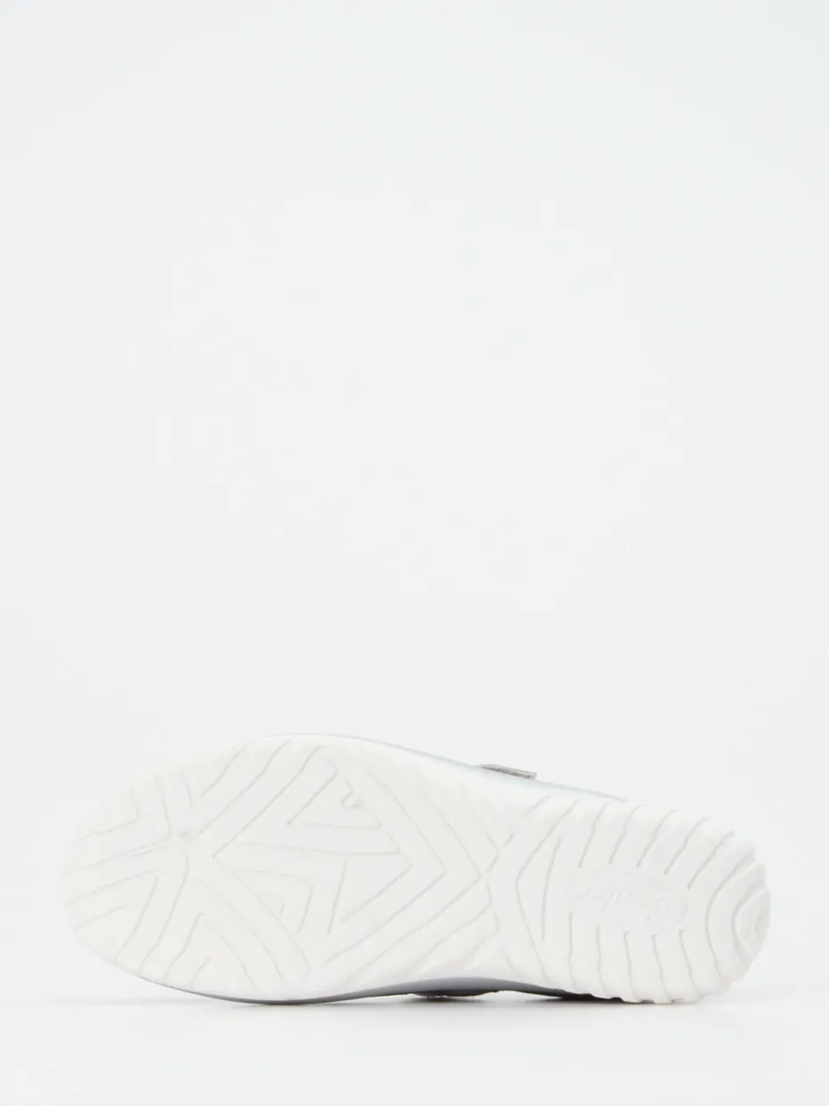 Damen Semler – Mary Janes aus Veloursleder Hell