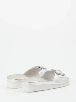 Damen Semler – Pantoletten aus Metallicleder in