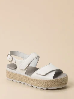 – Plateau-Sandalen aus Kalbleder*Semler Discount