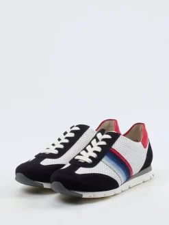 – Retro-Sneaker aus Kalbleder Weiß*Semler Sale